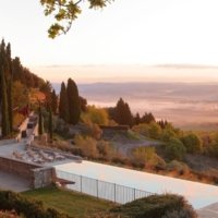 Pool Rosewood Castiglion del Bosco - Wine paths